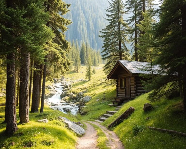 Hoe ontdek je geheime plekjes in de Alpen?