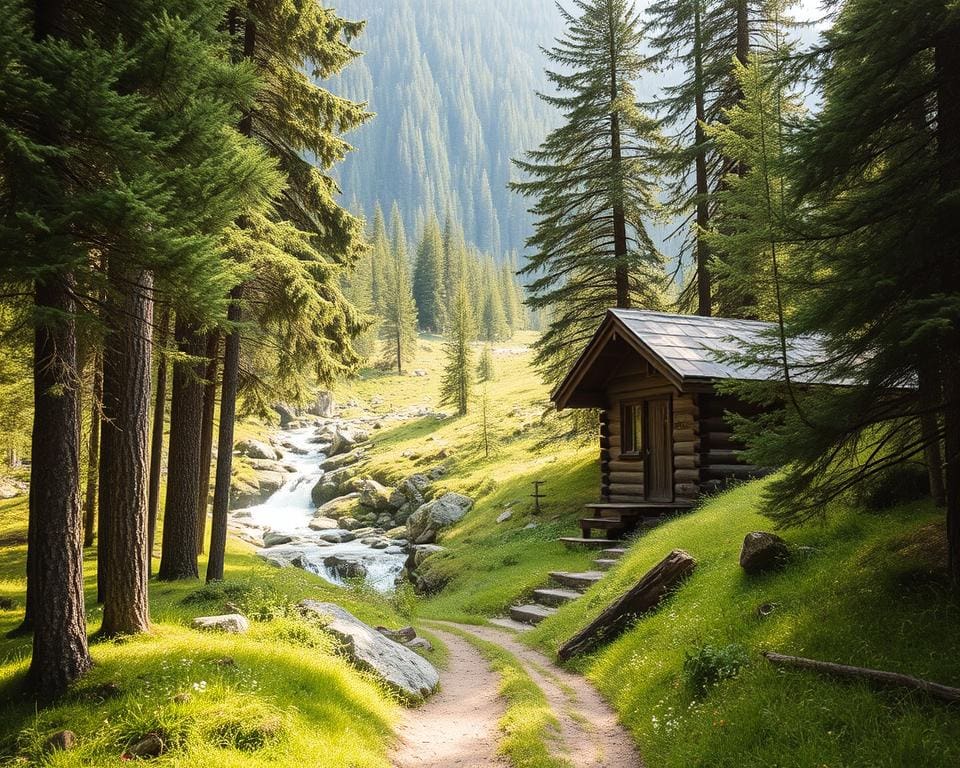 Hoe ontdek je geheime plekjes in de Alpen?