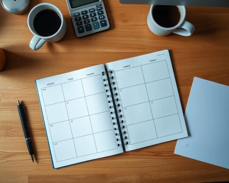 Hoe plan je je week productief en rustig?