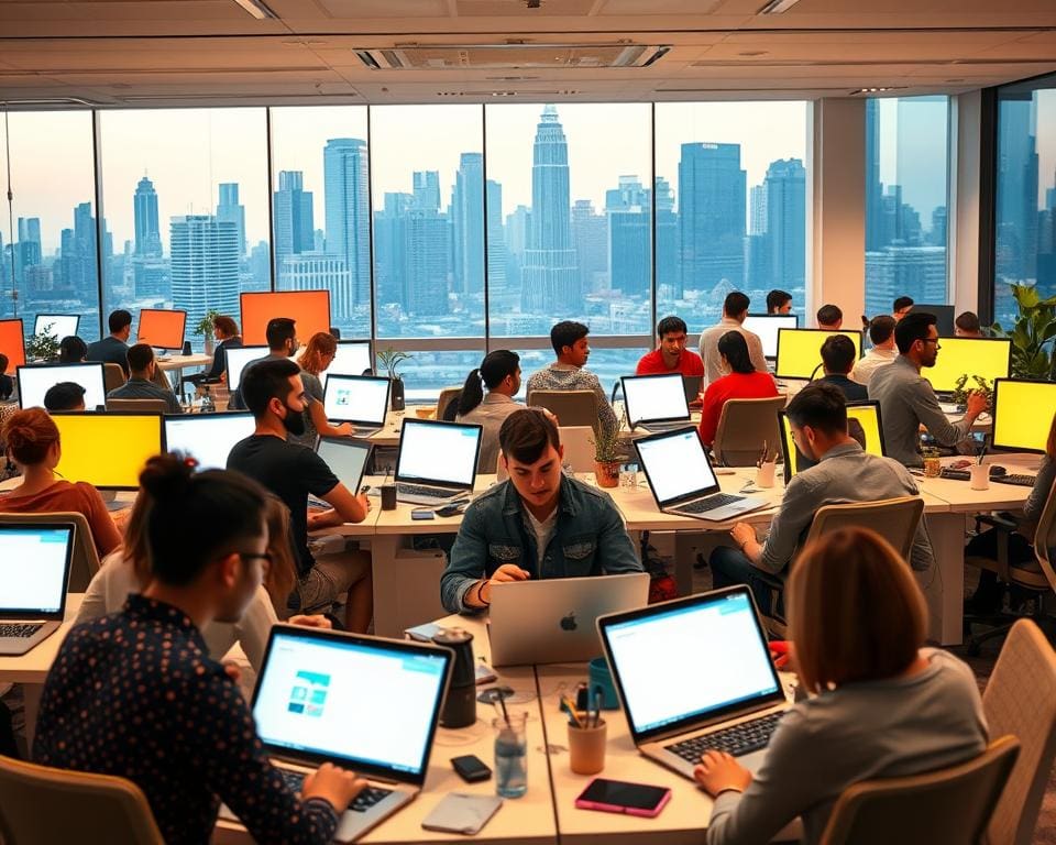 Waarom stijgt de vraag naar digitale freelancers zo hard?