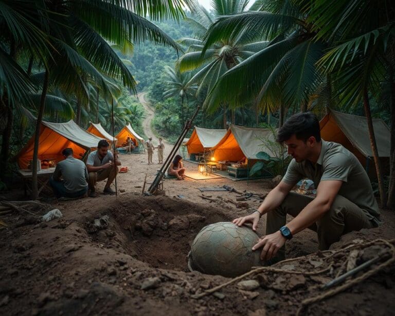 Wat doet een archeoloog op een expeditie?