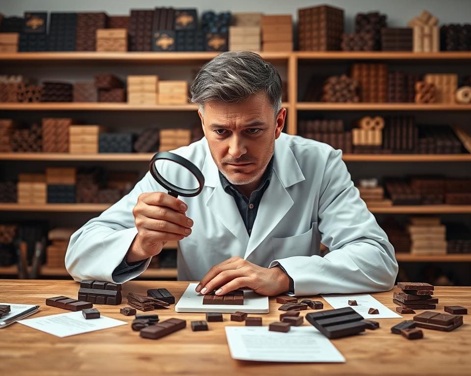 Wat doet een chocoladetester op een gewone werkdag?