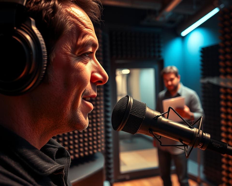 Wat doet een stemacteur voor reclames en films?