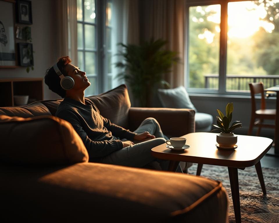 Wat maakt muziek luisteren ontspannend?