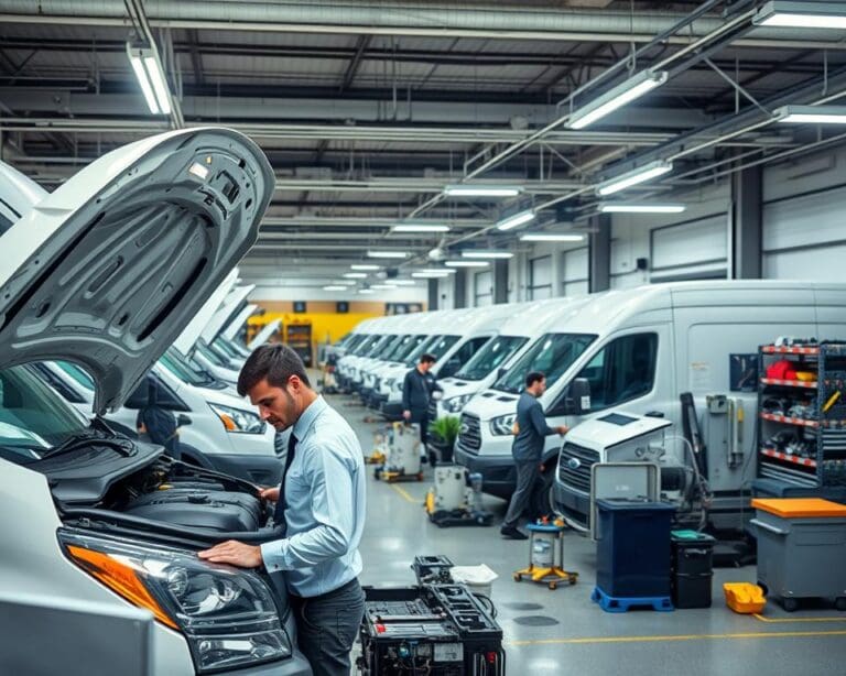 Hoe helpt een autoservice bij onderhoud van bedrijfswagens?