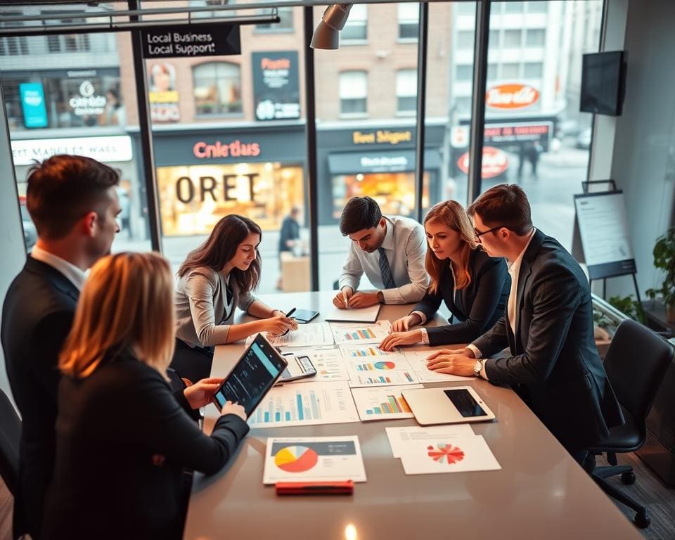 Hoe ondersteunt een marketingbureau lokale bedrijven?