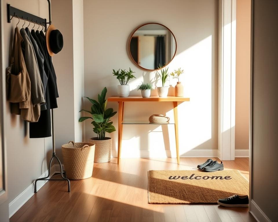 Hoe richt je een entree gezellig en overzichtelijk in?