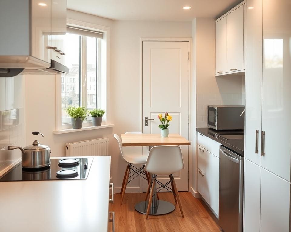 Hoe richt je een kleine keuken efficiënt in?