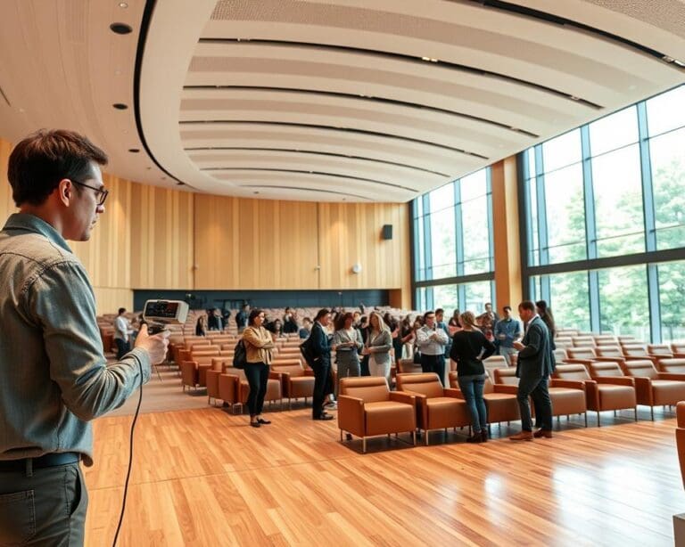 Hoe verbeter je de akoestiek in grote ruimtes?