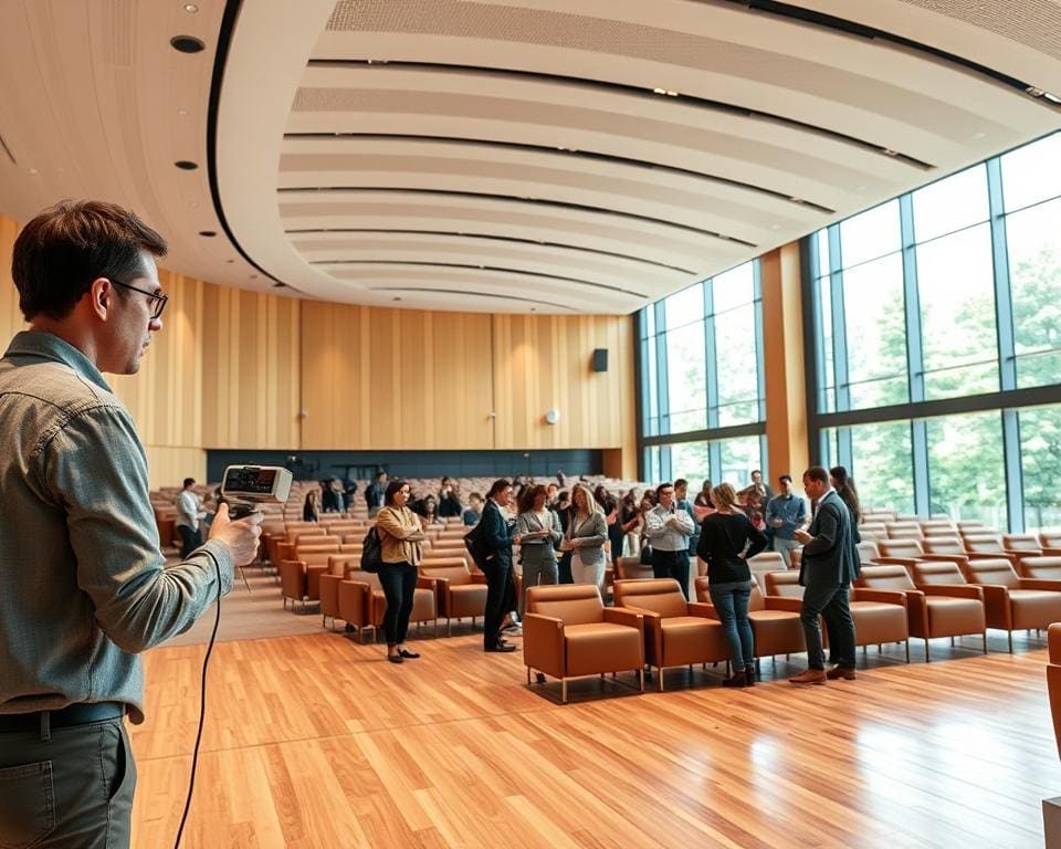 Hoe verbeter je de akoestiek in grote ruimtes?