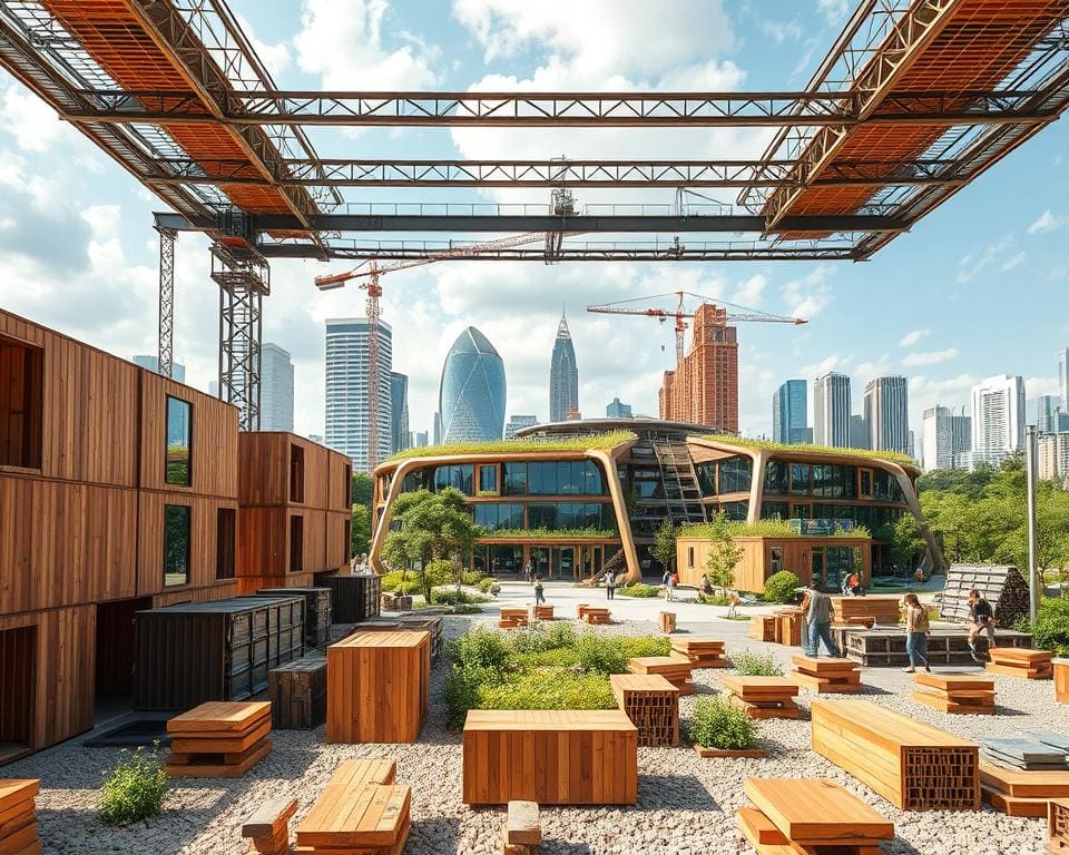 Hoe werkt circulair bouwen met modulaire technieken?