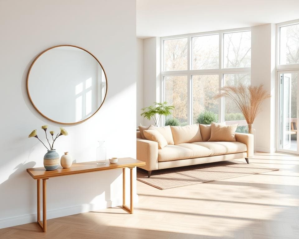 Waarom voelt een ronde spiegel ruimtelijker?