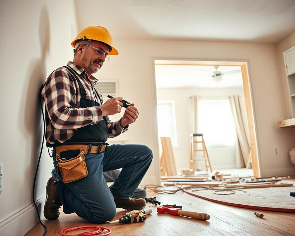 Wat doet een elektricien bij renovatieprojecten?