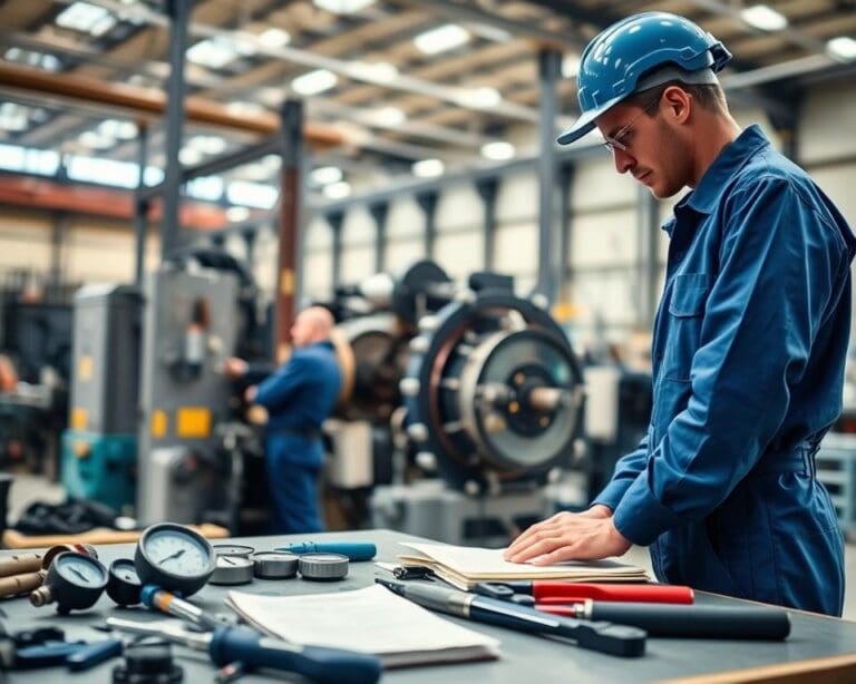 Wat doet een onderhoudsmonteur in industriële omgevingen?