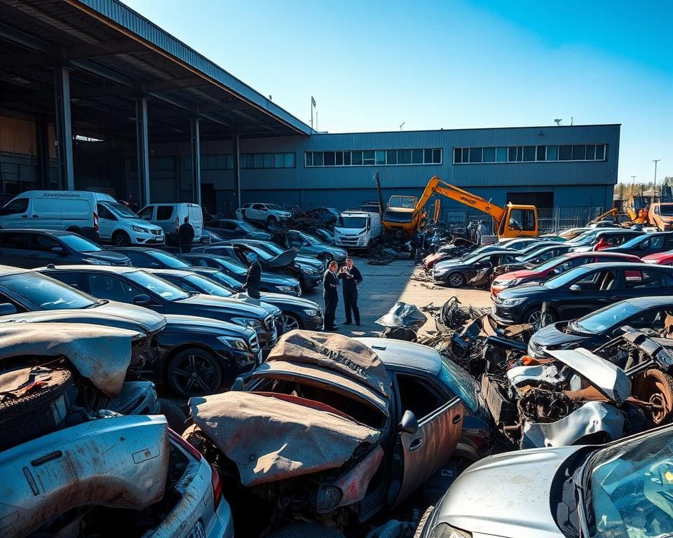 Wat levert schadeauto Arnhem in bij een erkende autosloopservice?