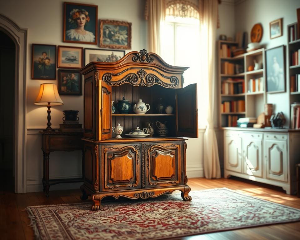 Wat maakt een vintage kast een echte sfeermaker?