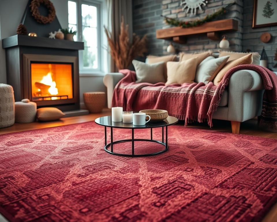 Wat maakt een wollen vloerkleed ideaal voor winter?
