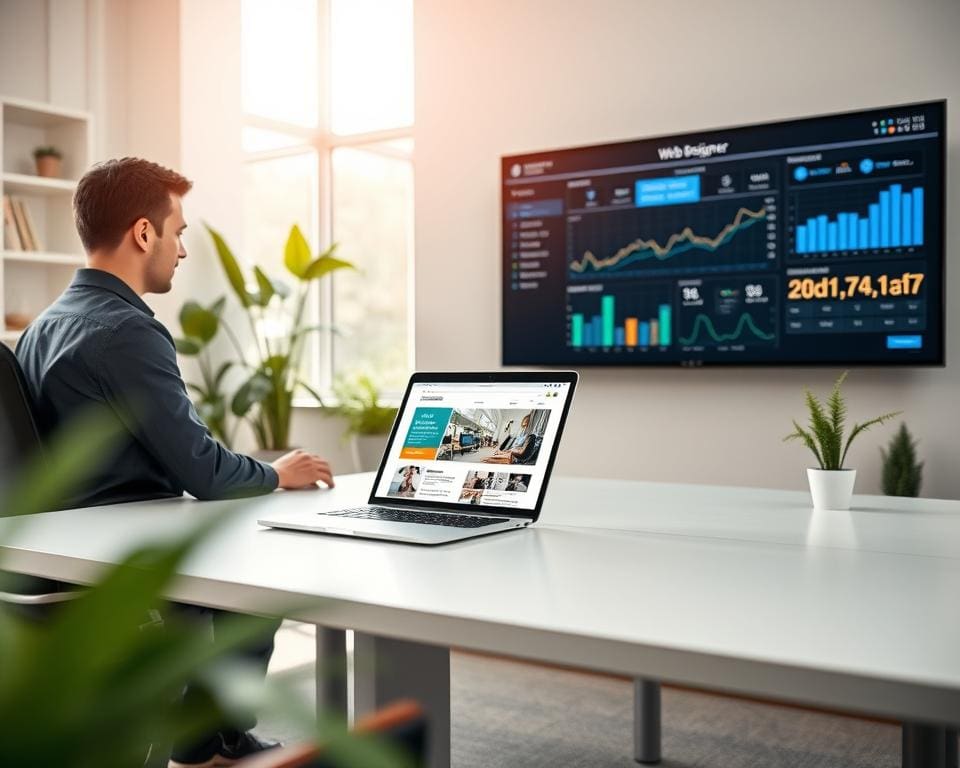 Hoe helpt een webdesigner bij online zichtbaarheid?