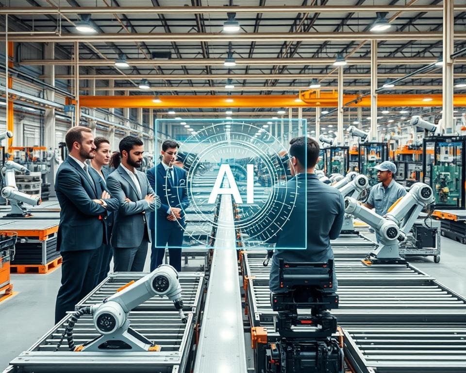 Hoe verbetert AI industriële productie?