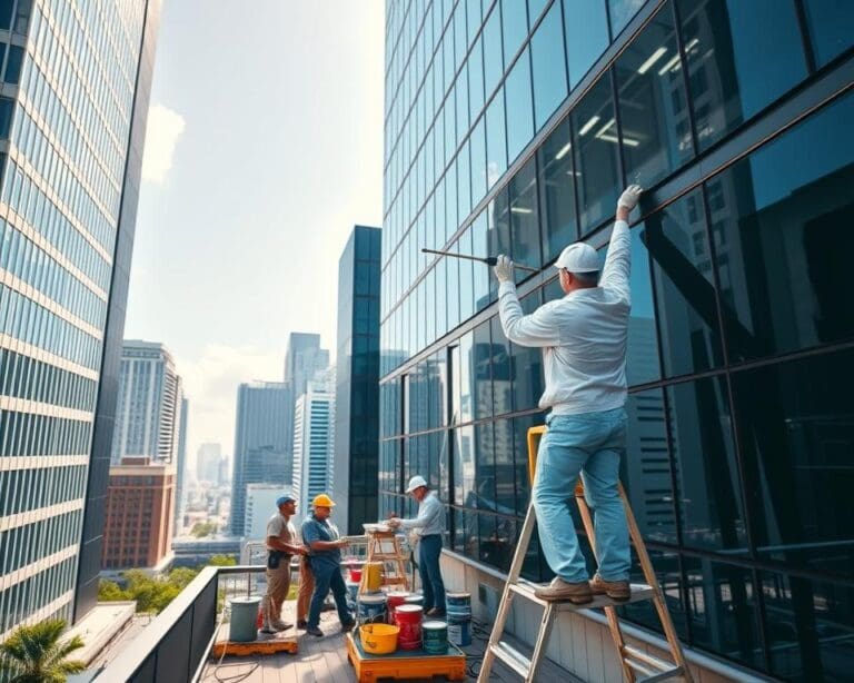 Waarom een schilderbedrijf inhuren voor bedrijfspanden?