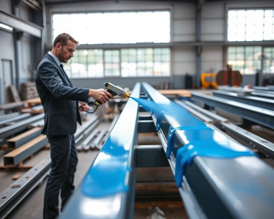 Waarom kiezen bedrijven voor natlak als staalbescherming?