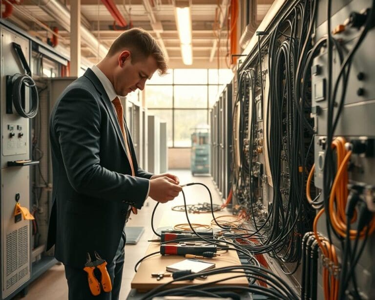 Wanneer schakel je een elektricien in voor zakelijke installaties?