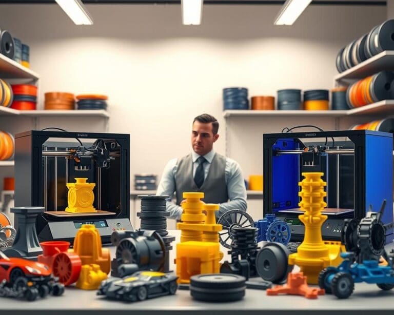 Wat zijn voordelen van printen in ABS en nylon?