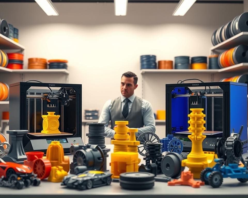 Wat zijn voordelen van printen in ABS en nylon?