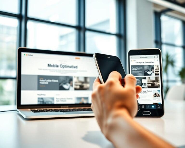 Webdesign optimaliseren voor mobiel gebruik