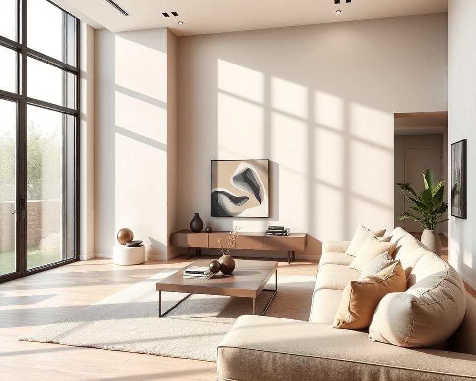 Hoe draagt strak stucwerk bij aan een moderne woning?