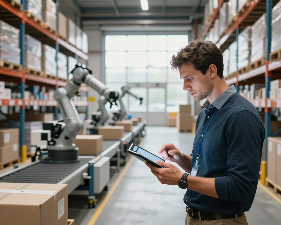 Wat doet een logistiek planner in een modern magazijn?