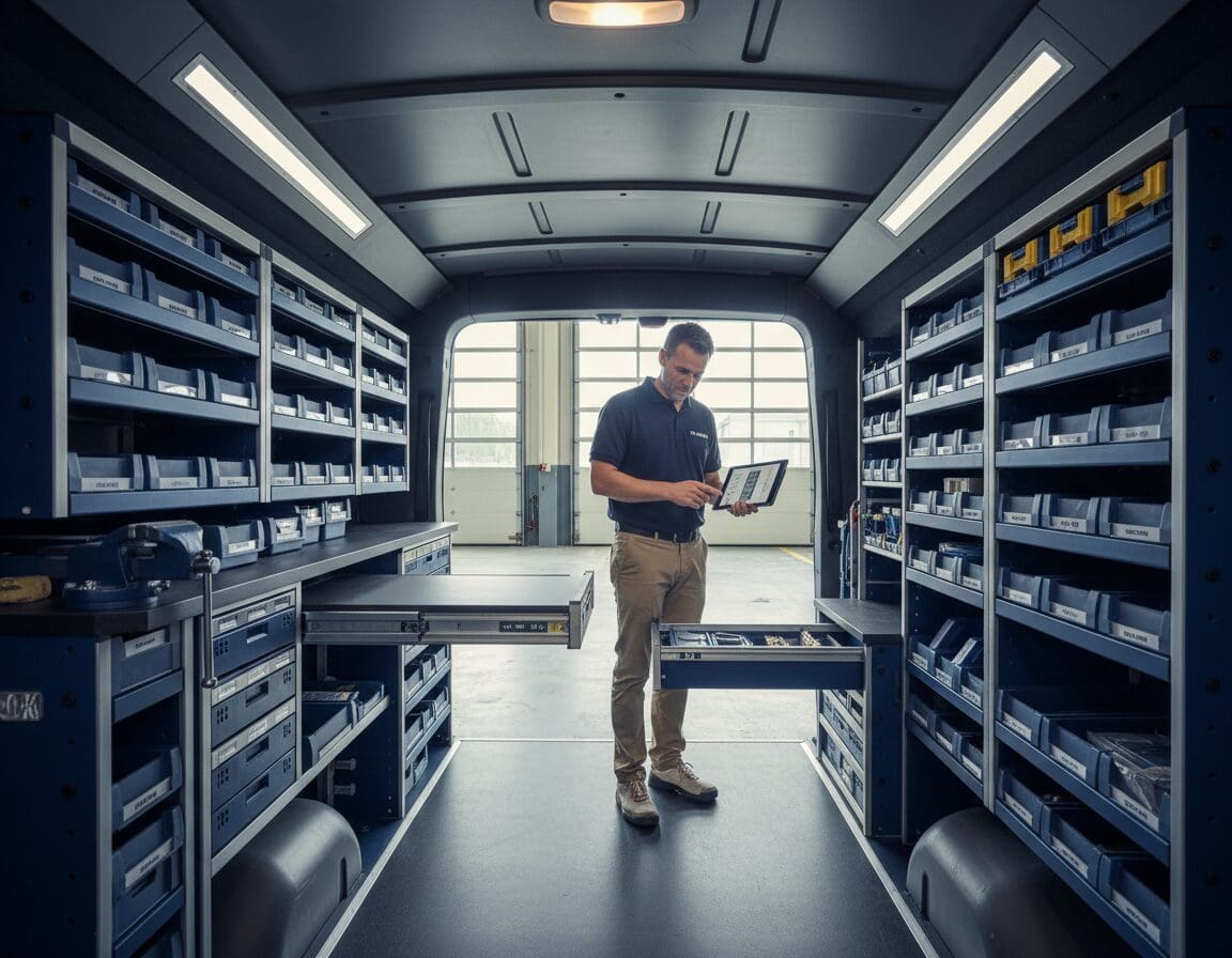 inrichting voor bedrijfswagens