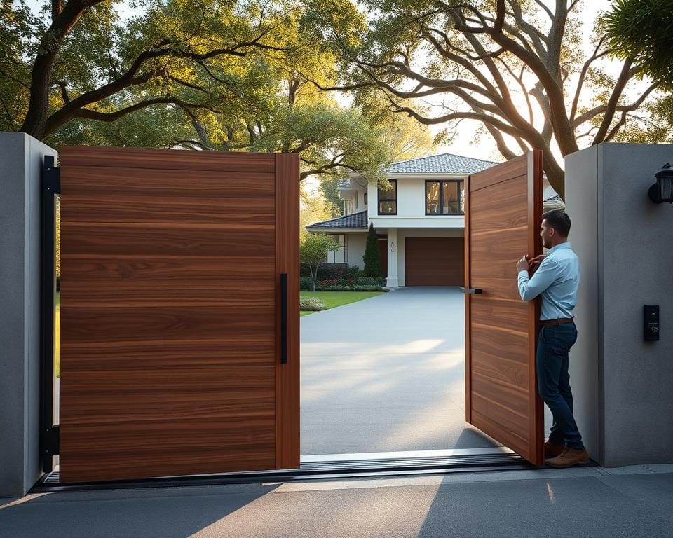 automatische schuifpoort op maat