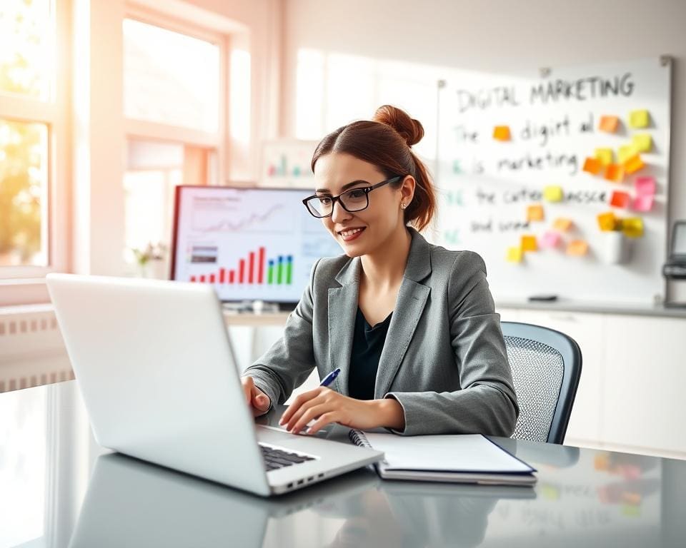 digitale marketing beginnen