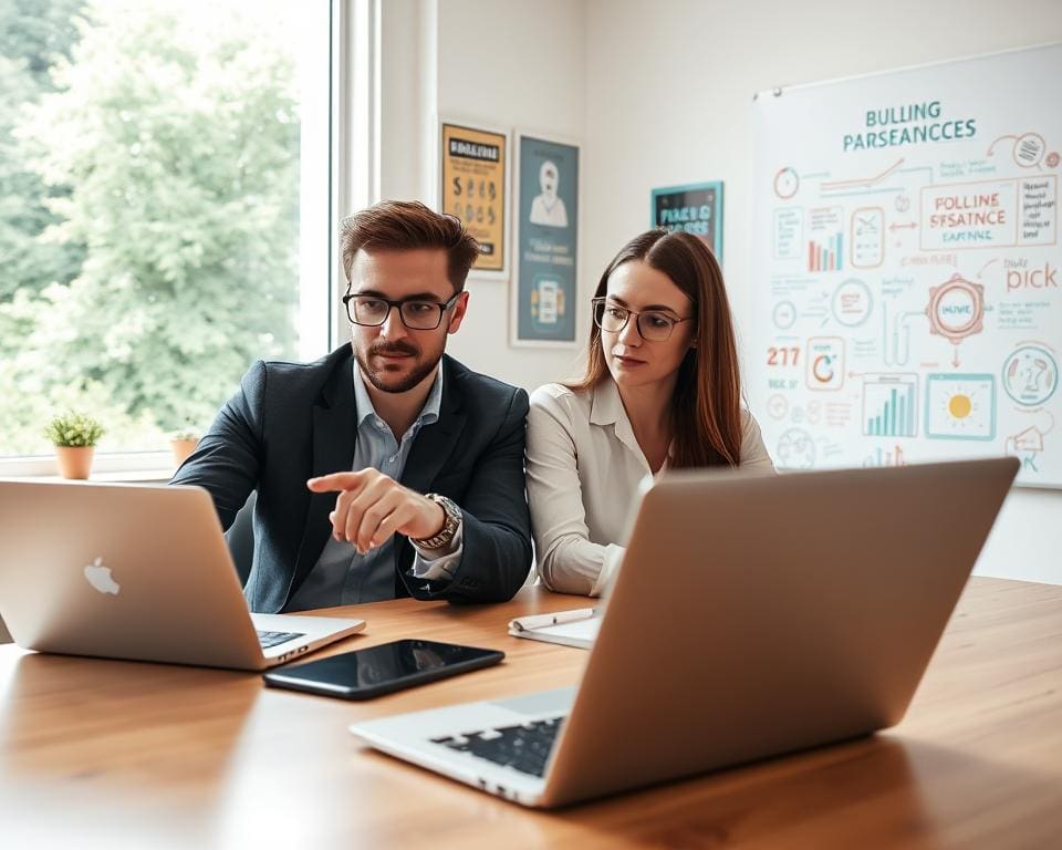 online aanwezigheid opbouwen