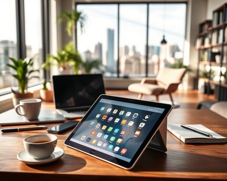 tablets hybride werken