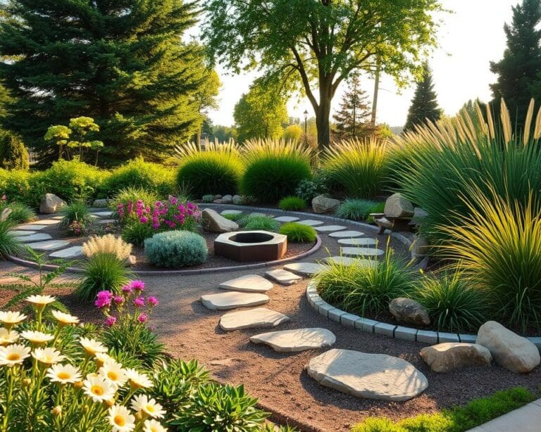 onderhoudsvriendelijke tuin
