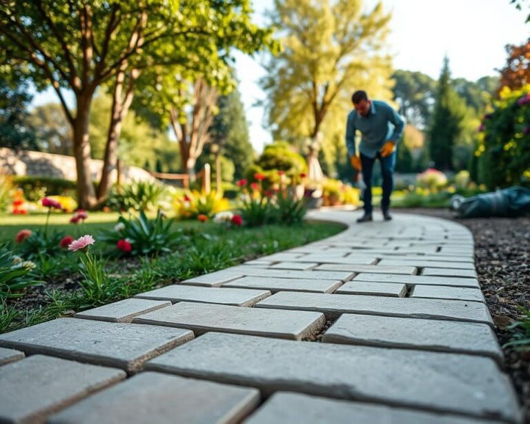 tuinpad aanleggen