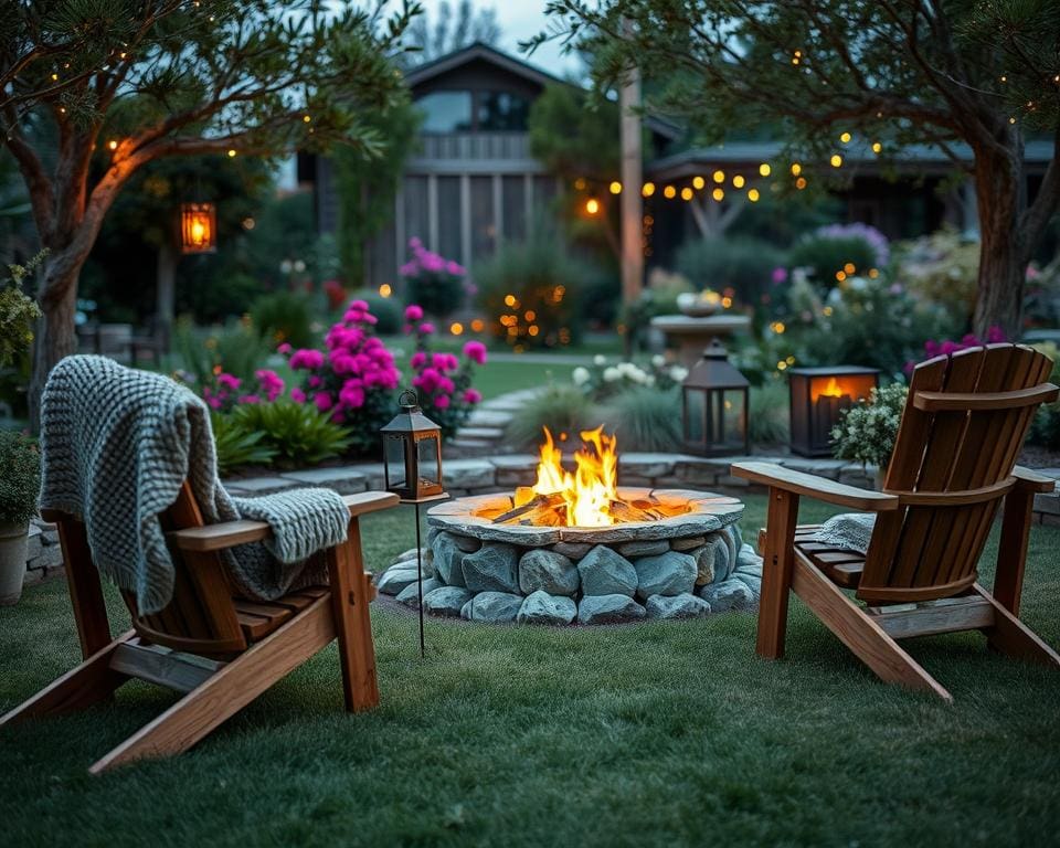 vuurplaats tuin