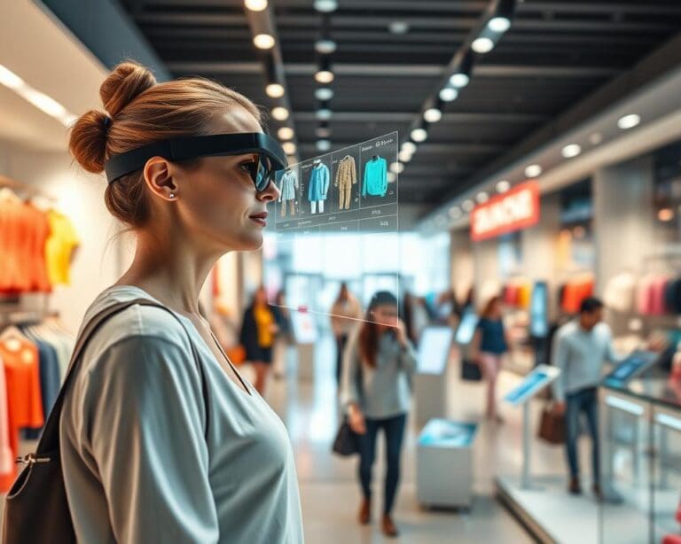 augmented reality winkelen
