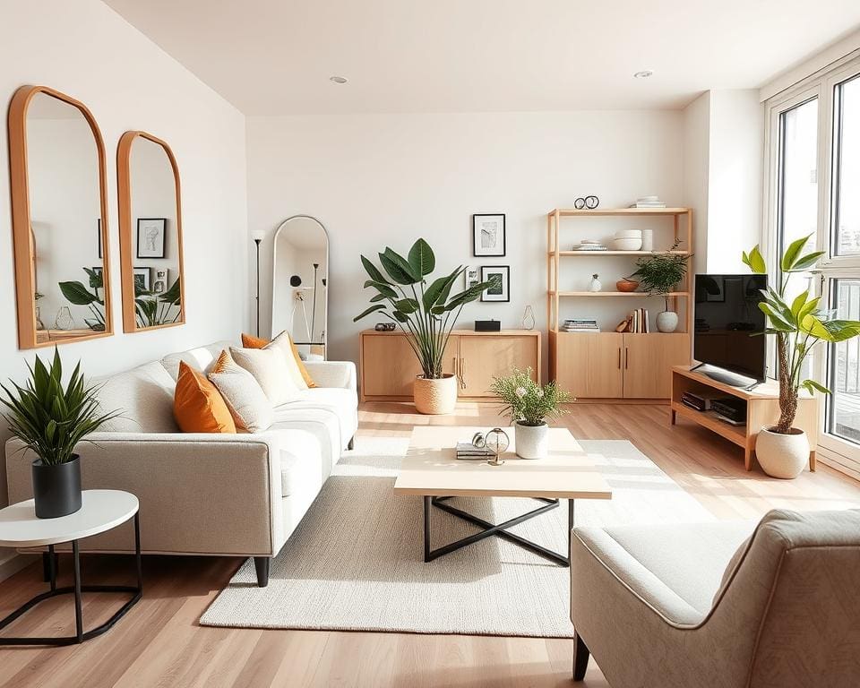 kleine woonkamer