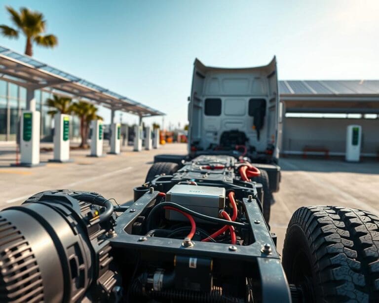 elektrische vrachtwagen
