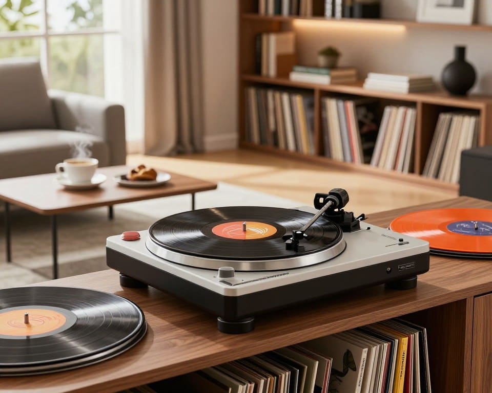 platenspeler interieur
